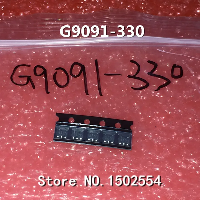 10 шт./лот G9091 330T11U F33V SOT23 5 LDO Регулятор IC электронные компоненты|Интегральные схемы|