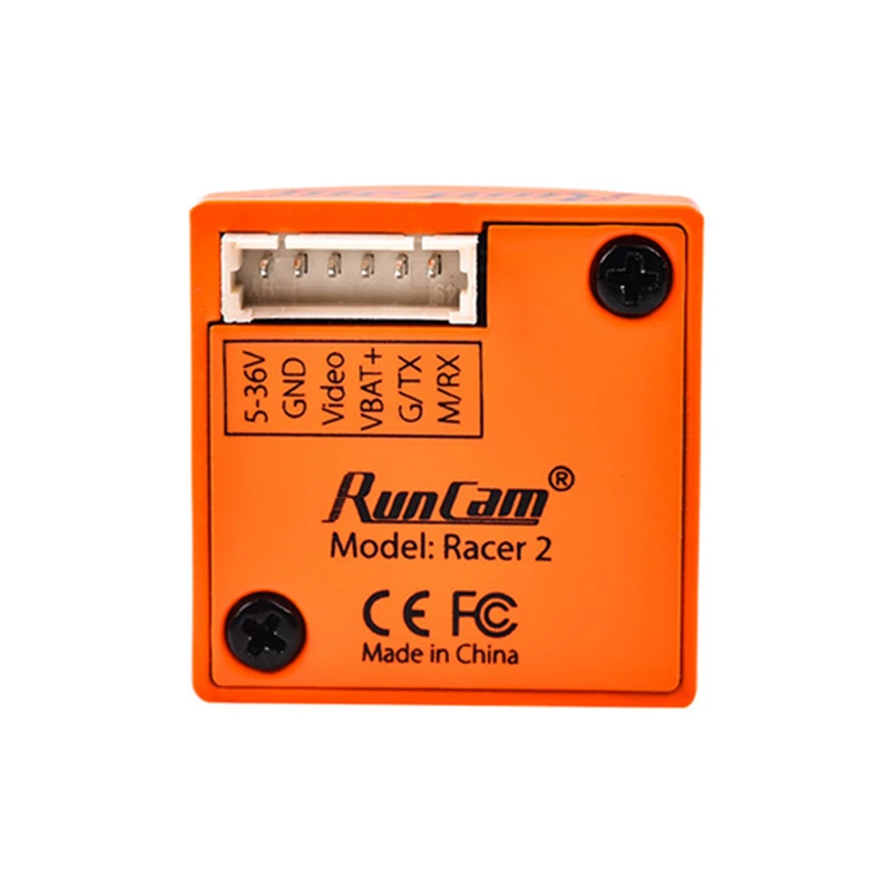 RunCam Racer 2 FPV 700TVL CMOS сенсорная Камера Super WDR 1 мм 8 объектив Встроенный OSD NTSC/PAL DC5 36V для