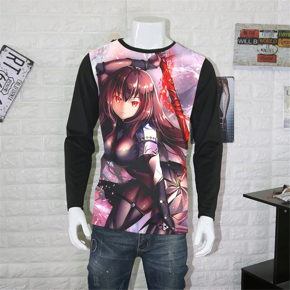 Косплей новая аниме рубашка Fate Stay Night футболки короткий рукав Saber Нерон Клавдий