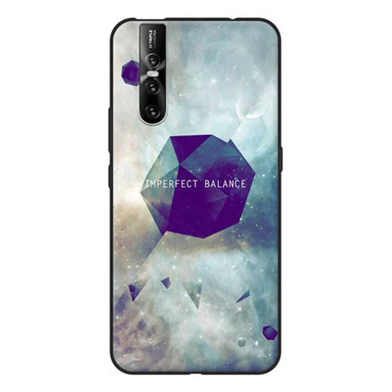 Чехол для Vivo V15 Pro мультяшный рисунок Мягкий Силиконовый ТПУ чехол телефона V15Pro