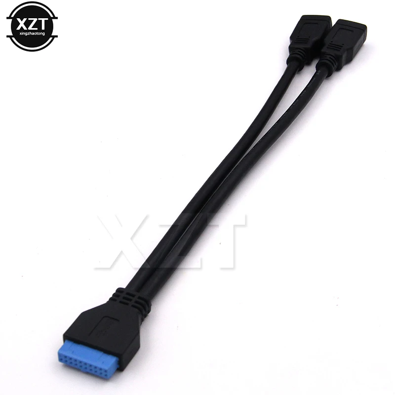 1 шт. адаптер с двумя USB-портами 3 0 на материнскую плату | Компьютеры и офис