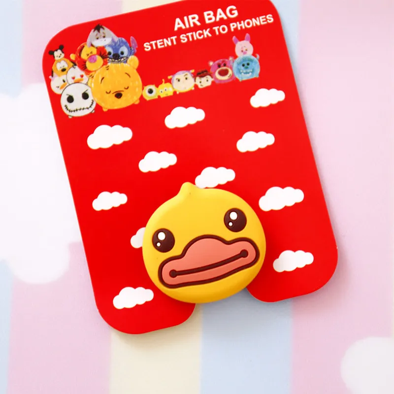 Оптовая продажа мобильный телефон стрейч кронштейн мультфильм Air bag расширяемая