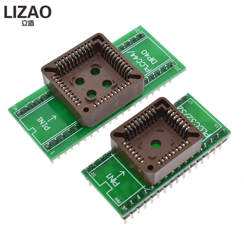 Универсальный USB программатор PLCC32 к DIP32 PLCC44 К DIP40 внешний адаптер для TL866CS TL866A EZP2010