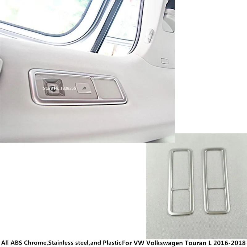 Для VW Volkswagen Touran L 2016 2017 2018 2019 автомобильный хромированный задний хвостовой