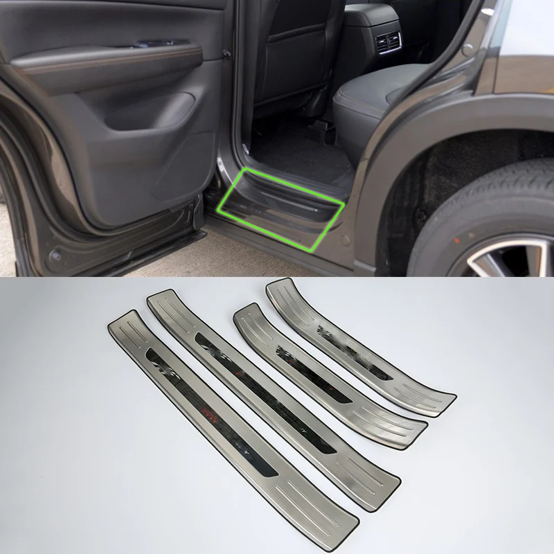 Auto Accessories stainless steel exterior door scuff plate Protector Case For MAZDA CX-5 2017 | Автомобили и мотоциклы
