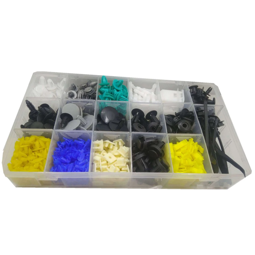 730 шт. универсальная комбинированная Пряжка для автомобиля в коробке | Автомобили