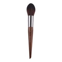 professional blusher brush 160natural wood wavy synthetic fiber angled precision blush brush makeup tool
