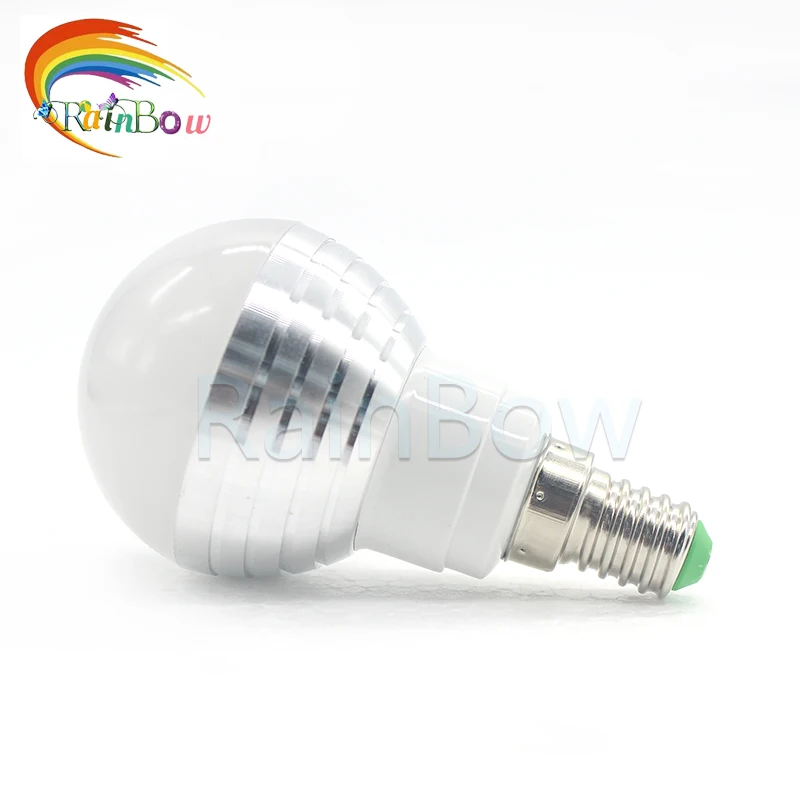 Самая низкая цена E27 E14 GU10 светодиодная RGB лампочка лампа AC110V 220V 5W прожектор