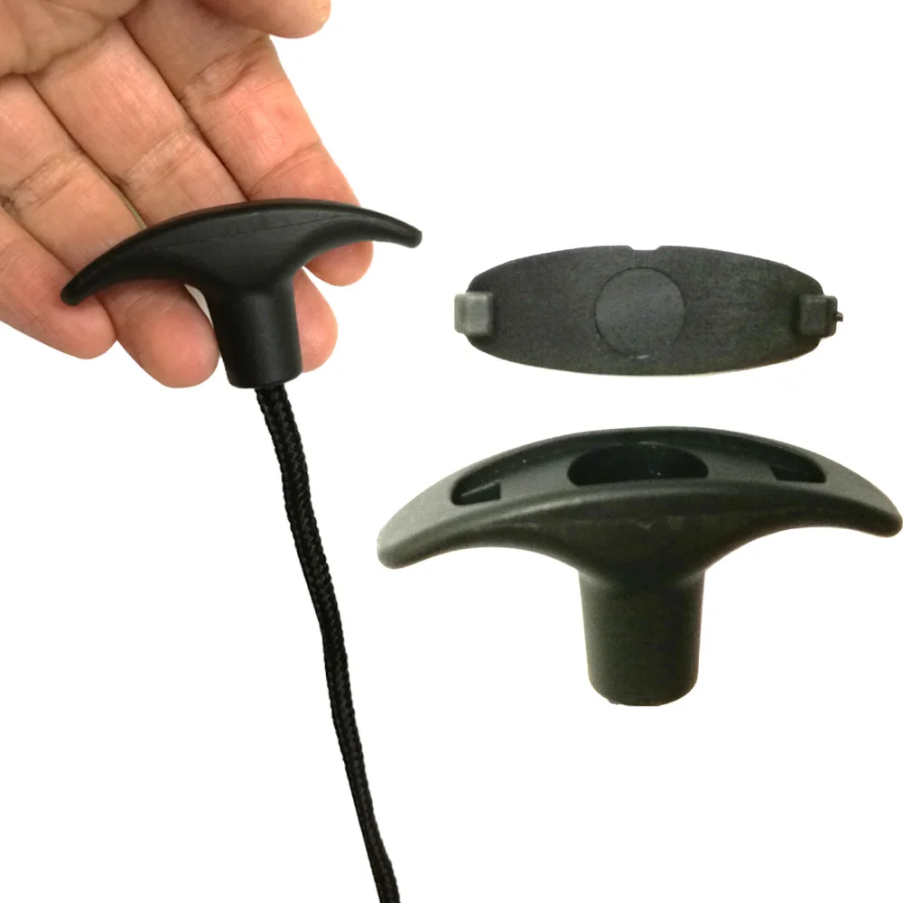

Kayak Rudder T Shaped Handle Cap rope handle Rudder Control systems accessory