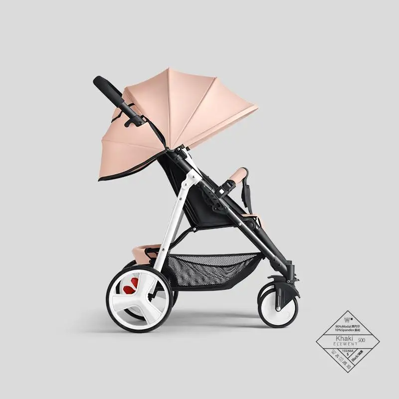 I Для детей 0-4 лет, может лежать, 5,9 кг, легкая детская коляска, переднее колесо, независимая амортизирующая корзина, ткань полиэстер - Цвет: I