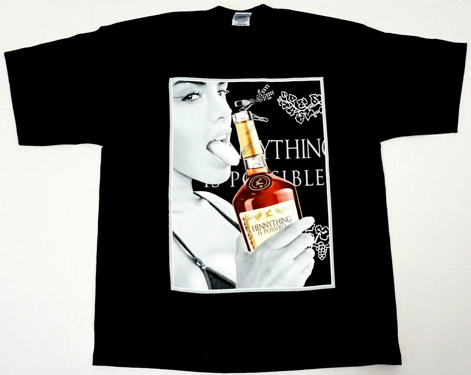 HENNYTHING возможно футболка Henny Congnac уличная для взрослых мужчин новинка|Мужские