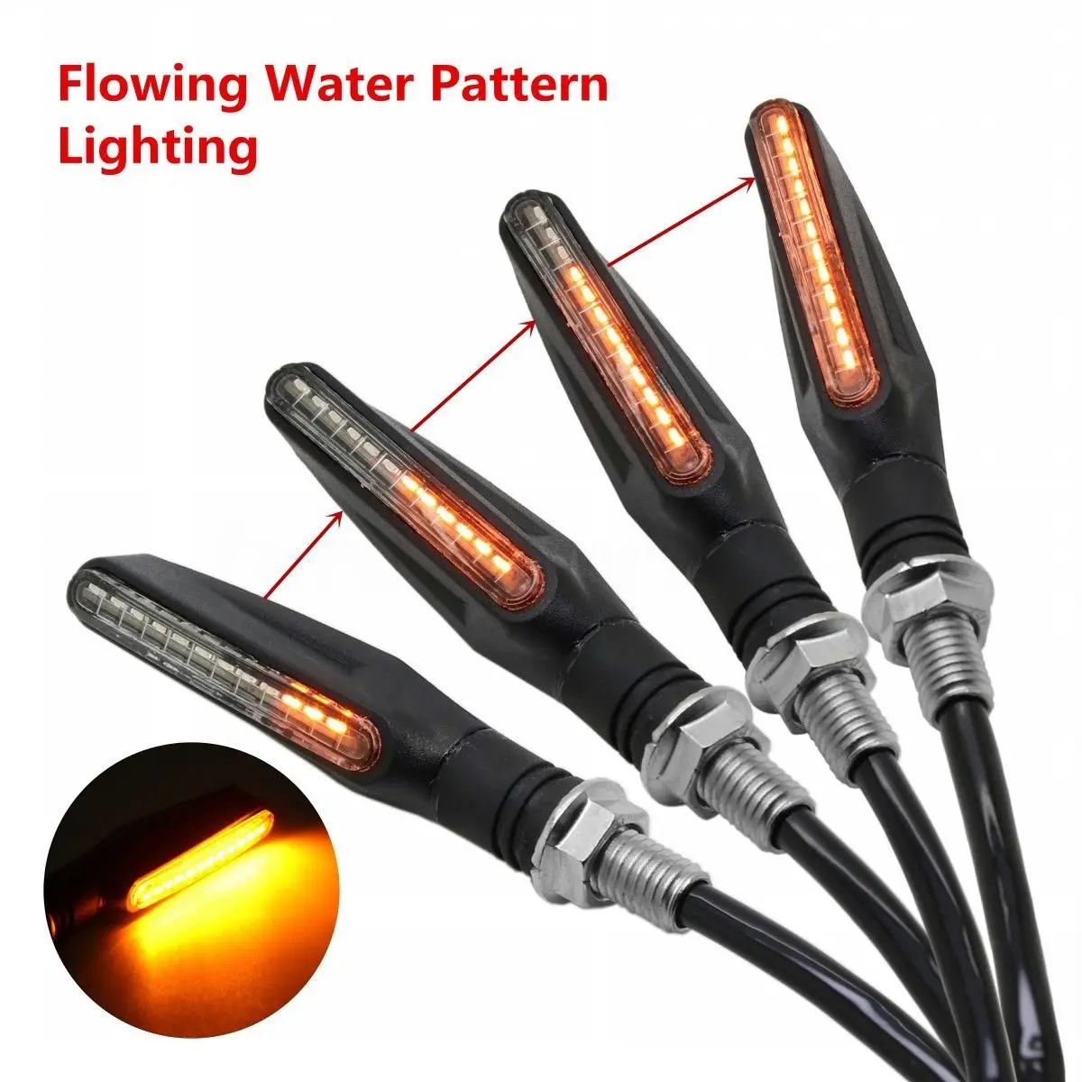 Автомобильные аксессуары лампы универсальные поворотные сигнальные огни