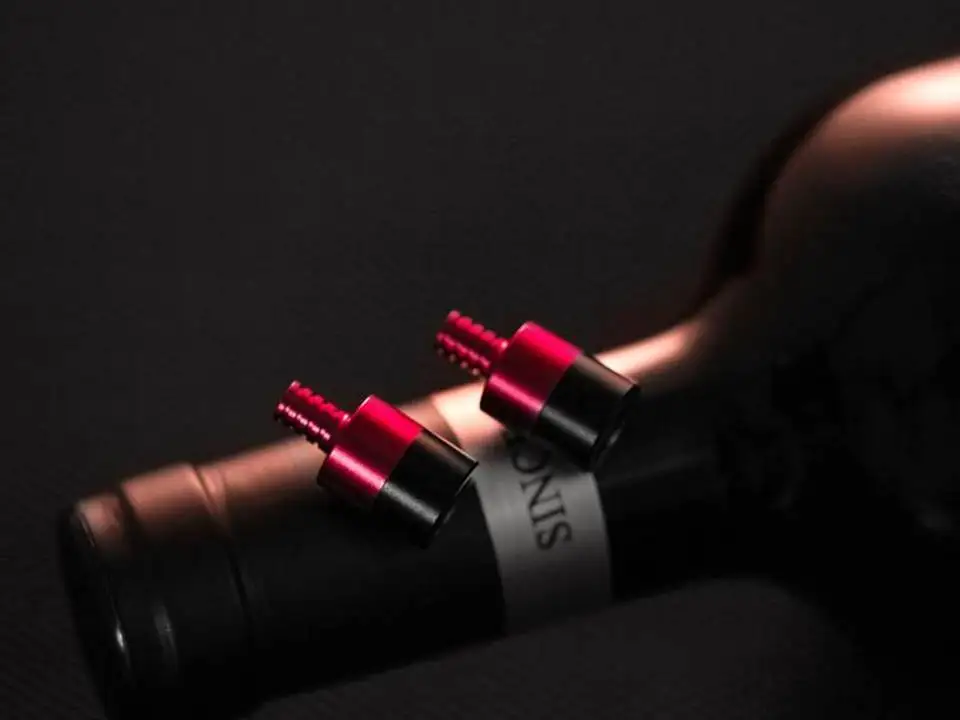 OURART винный полночастотный MMCX съемный IEMs HiFi металлические Внутриканальные