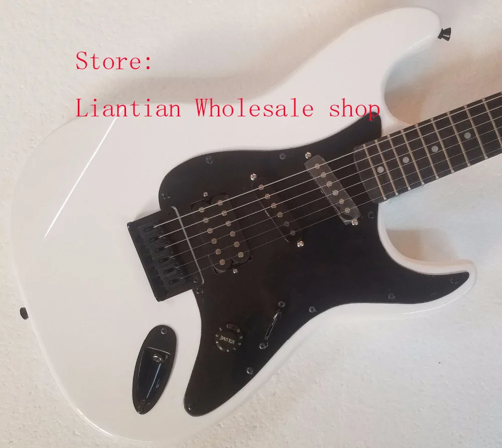 Заводская изготовленная на заказ Высококачественная твердая Charvel San Dimas белая