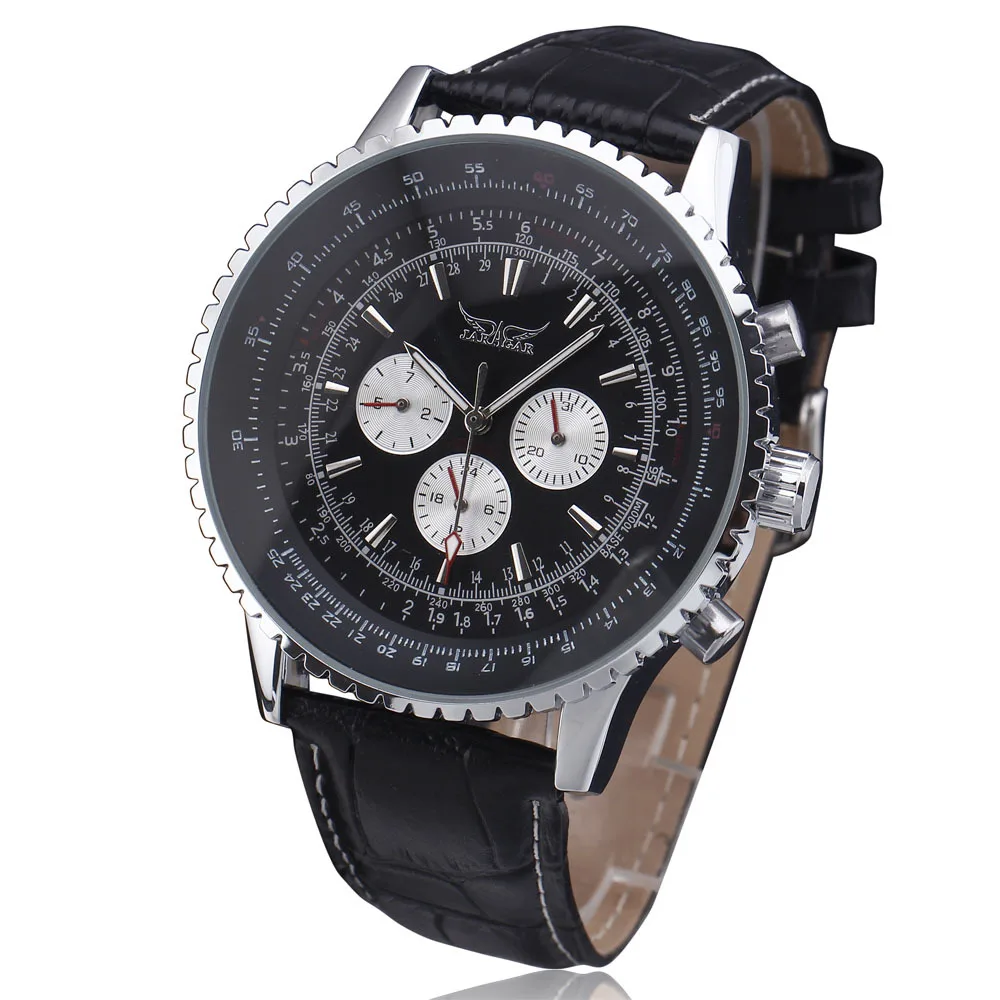 Топ Элитный бренд Для мужчин S автоматические часы 6 Шпильки Деловые