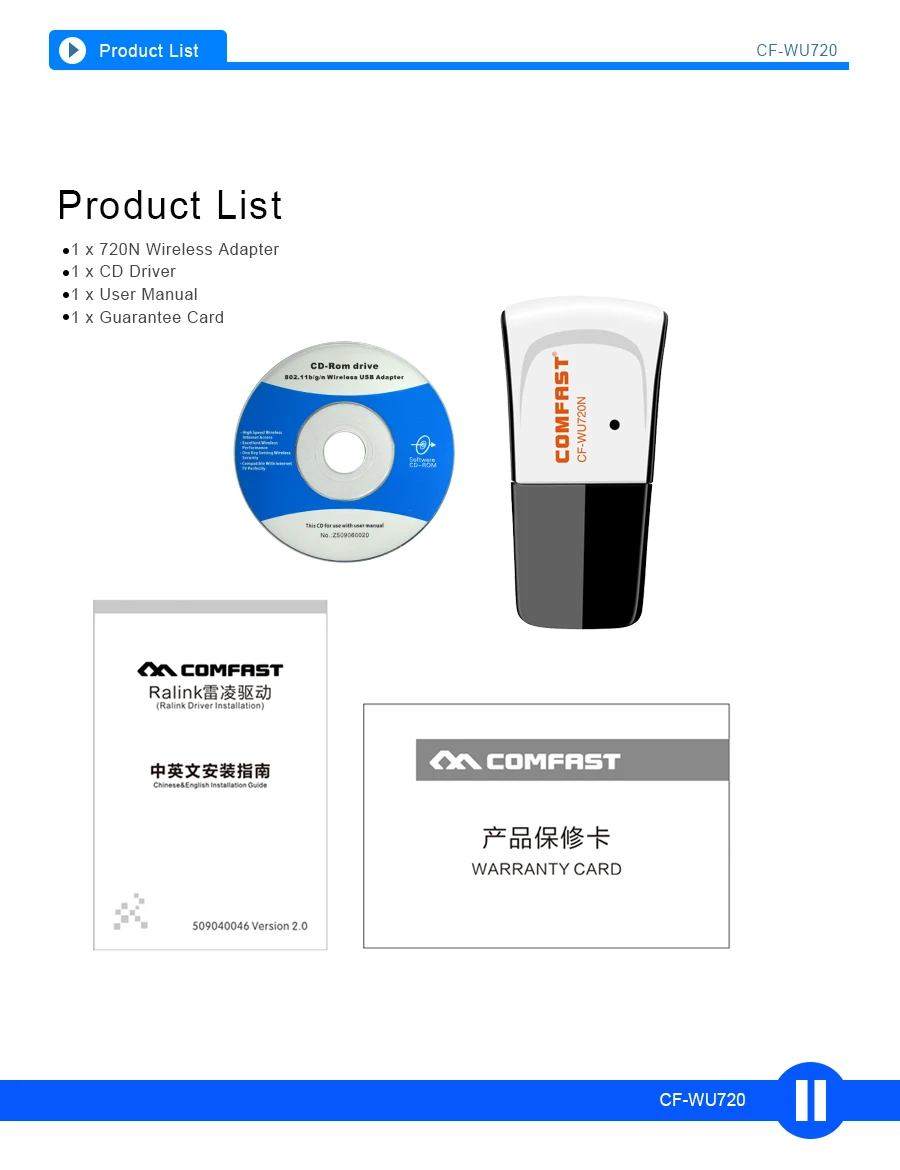 20 шт. 2 4G мини беспроводной USB адаптер Сетевая карта 802.11b/g/n Ralink RT5370 чипсет