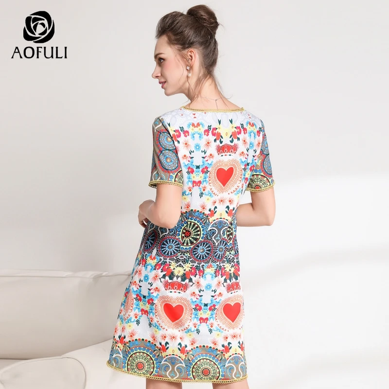 L/XL/2XL/3XL Сицилия Летнее нарядное платье с цветочным принтом для девочек женские
