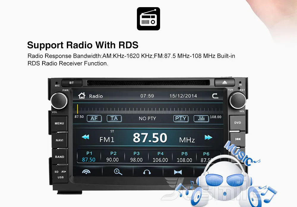 " 2 din автомобильный DVD мультимедийный плеер для Kia Ceed Kia Venga 2010 2011 2012 Авторадио gps навигация ГЛОНАСС стерео видео головное устройство
