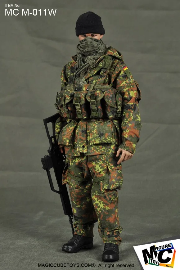 Игрушки MC MCM-011D Ksk-desot Flecktarn Набор для 12 дюймов фигурки DIY