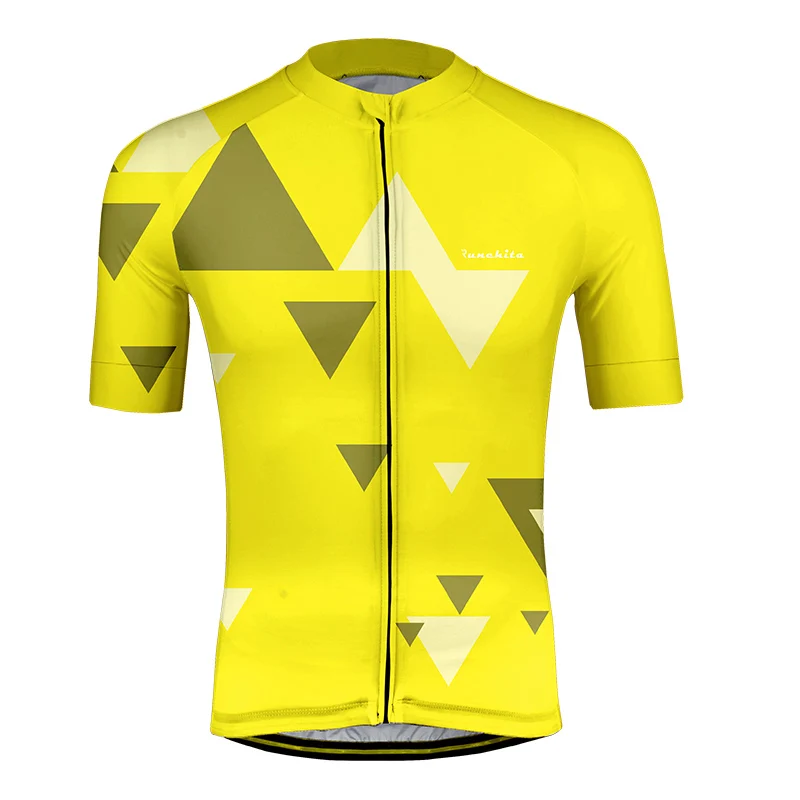 Jersey 01 RUNCHITA ciclismo короткий рукав Велоспорт трикотажный комплект одежда для велоспорта mtb ropa de ciclismo мужская pro кофта для велоспорта Culotte одежда - Цвет: Jersey 01