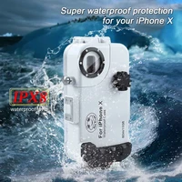 195ft60m for iphone xxs diving case cover professional surfing swimming snorkeling photo video waterproof underwater case