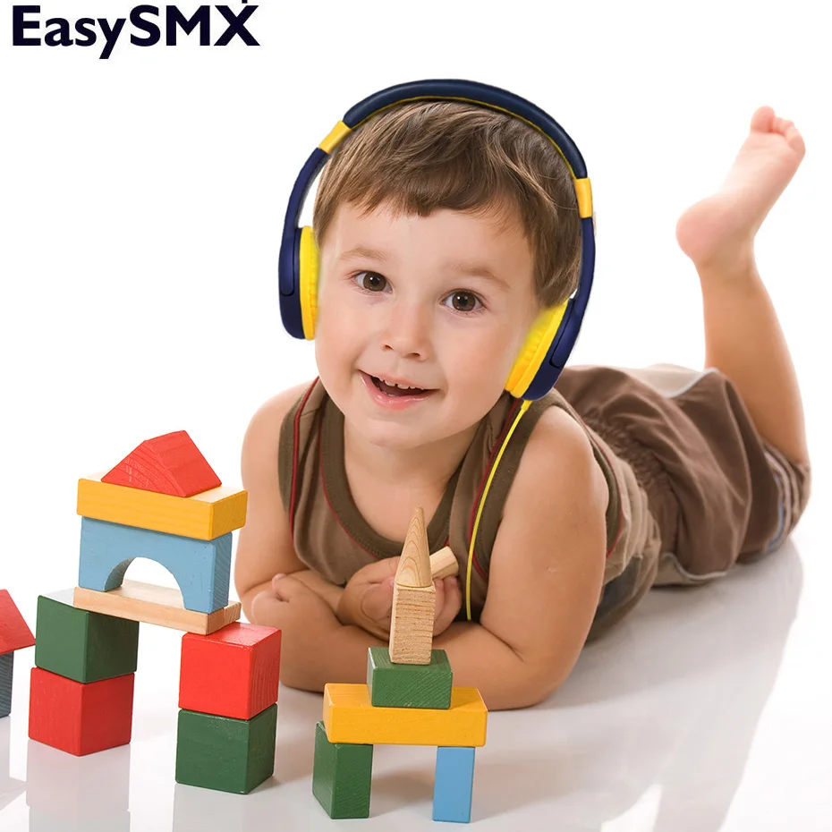 Портативные детские наушники EasySMX KM 666 безопасная детская гарнитура с