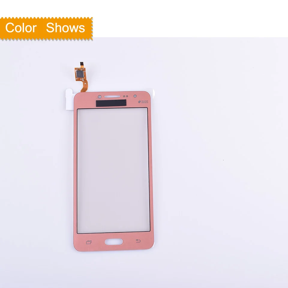 pink without gilf G532 сенсорный экран для samsung Galaxy J2 Prime SM-G532F G532 дигитайзер Сенсорная панель сенсорная стеклянная панель объектива - Цвет: pink without gilf