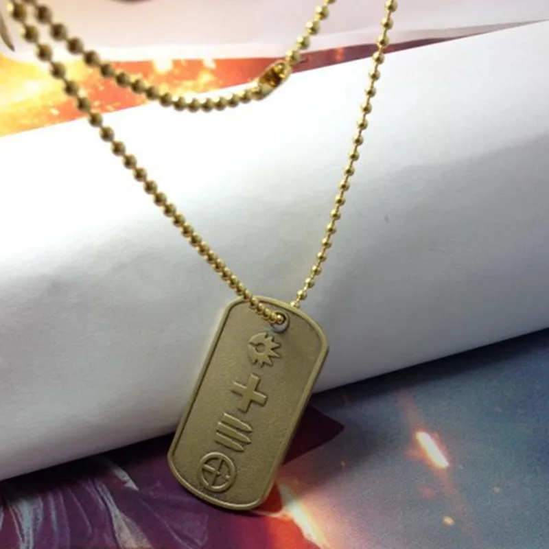 Первая мировая война Battlefield 1 игры Ограниченная серия металла dog tag COS Цепочки и