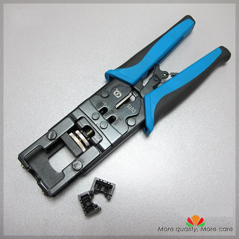 Многофункциональный Модульные инструменты Jack терминал инструмент одноразовые проволоки и отрезать 8 проводов упрощенный кабель пресс 90 180 градусов модуль