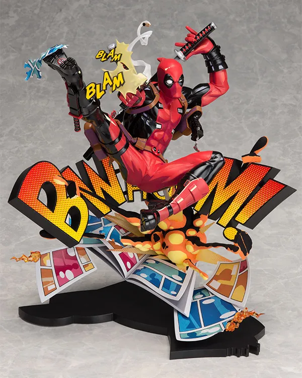 Новая X men Marvel Deadpool Breaking The Fourth Wall Blam полная фигурка модель игрушки 23 см|Игровые