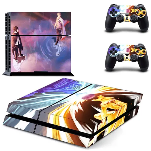 DPTM1929 Аниме Наруто PS4 Кожа Наклейка виниловая для sony PS4 playstation 4 консоль и 2 контроллера PS4 Кожа Наклейка - Цвет: DPTM1929