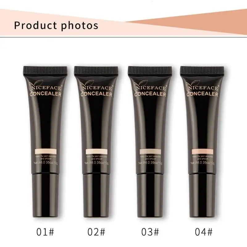 Face Concealer Cream New Perfect Cover Oil Control Freckle & Eyes Dark Circle Pores Cosmetics W4 | Красота и здоровье
