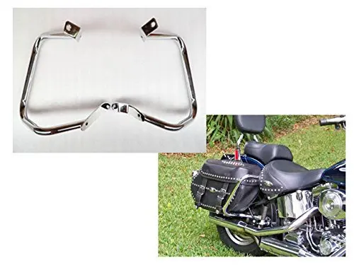 Мотоциклетная хромированная задняя фрикционная панель для Harley HD Softail FLST FLSTC FXST FXSTB