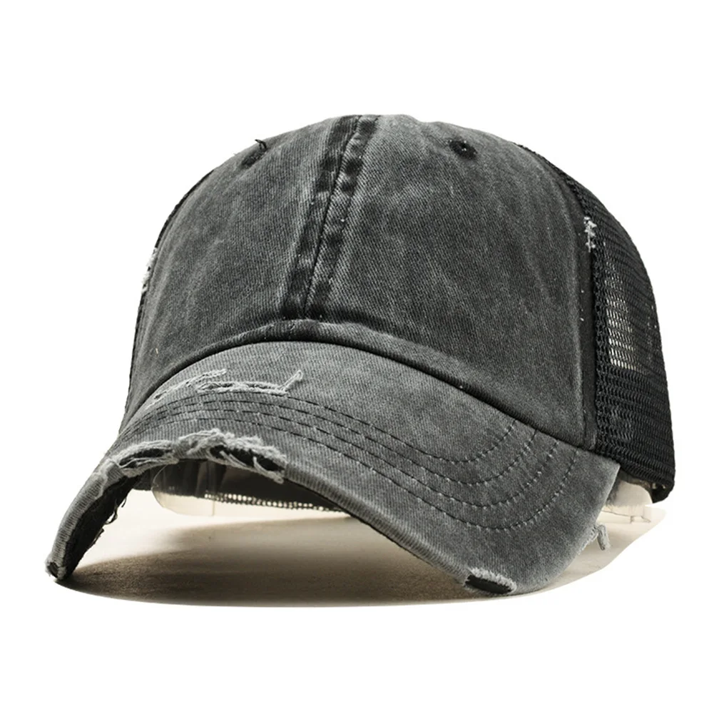 Модная Летняя Повседневная дышащая демисезонная бейсболка в стиле хип-хоп с