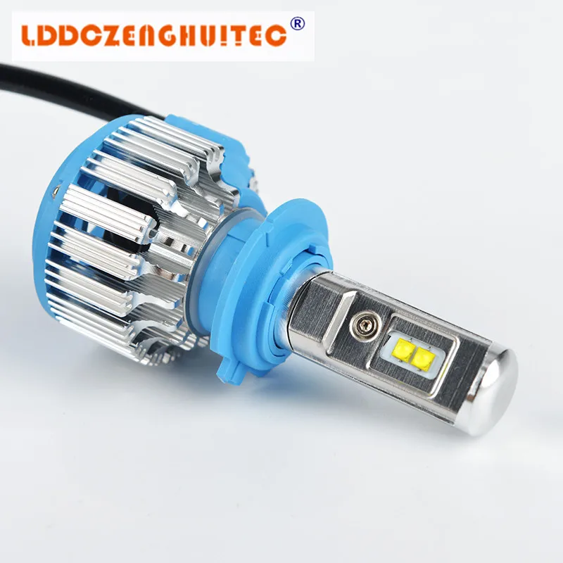 LDDCZENGHUITEC H4 H7 9005 Автомобильные светодиодные фары высокой мощности Авто 3 Hi/lo HB2 9003