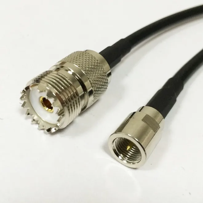 Новый UHF Женский разъем SO239 переключатель FME штекер Pigtail кабель RG58 по оптовой цене