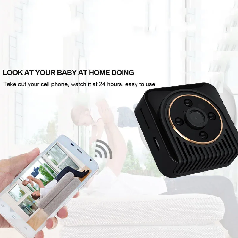 Лучшие предложения новейшая H5 720P Мини камера Wifi P2P IP ночного видения мини