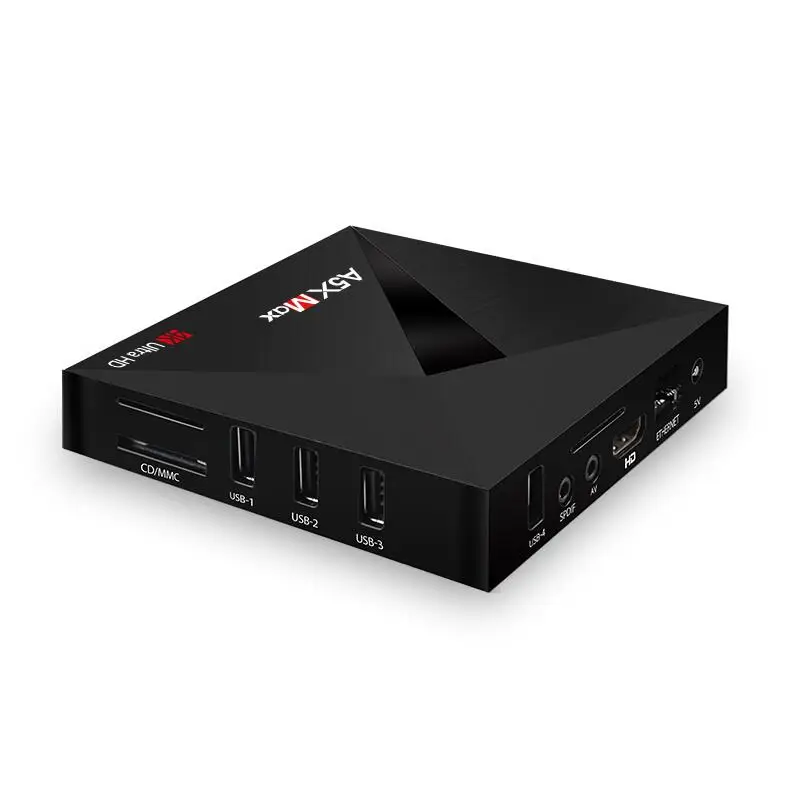 A5X Max Android 9,0 tv Box 4 K Rockchip RK3328 четырехъядерный wifi телеприставка 4 Гб ОЗУ 32 Гб ПЗУ сеть 4 K медиаплеер