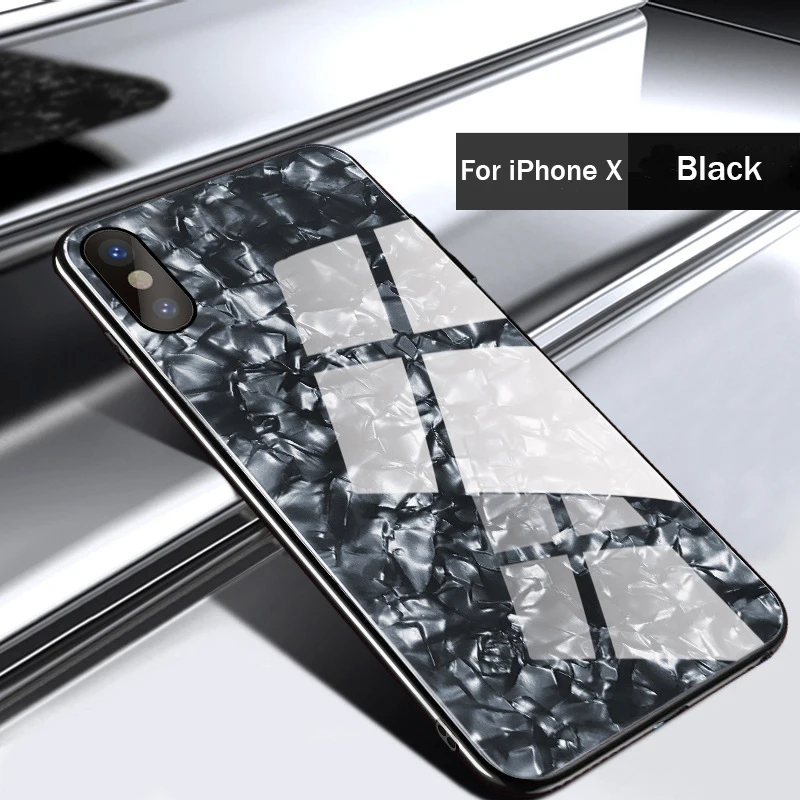 Чехол из закаленного стекла с мраморным рисунком для iPhone 11 12 Pro Max Mini XS XR X 7 8 6 6S Plus