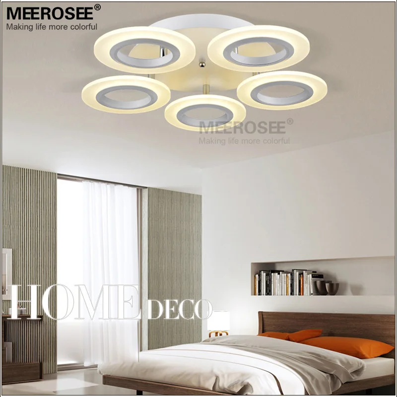 Светодиодный потолочный светильник акриловый белый светодиодный|light magenta|ring