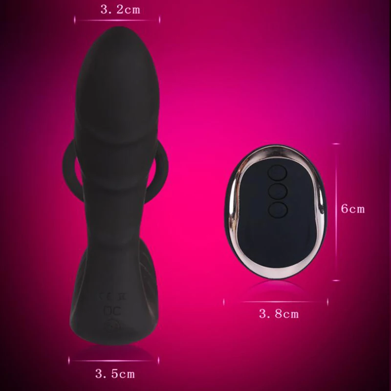 Violent Space Wireless Control magic wand vibrator sex toys for man large anal plug prostata massage ring Erotic products | Красота и