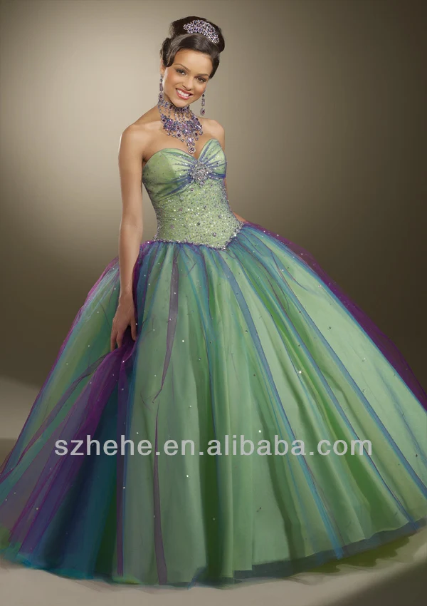 JM.Bridals CY1808 Pretty Ball gown Beaded with jacket Tulle colorful quinceanera dresses pictures|gown purple|gown lace sleevesgown dress |