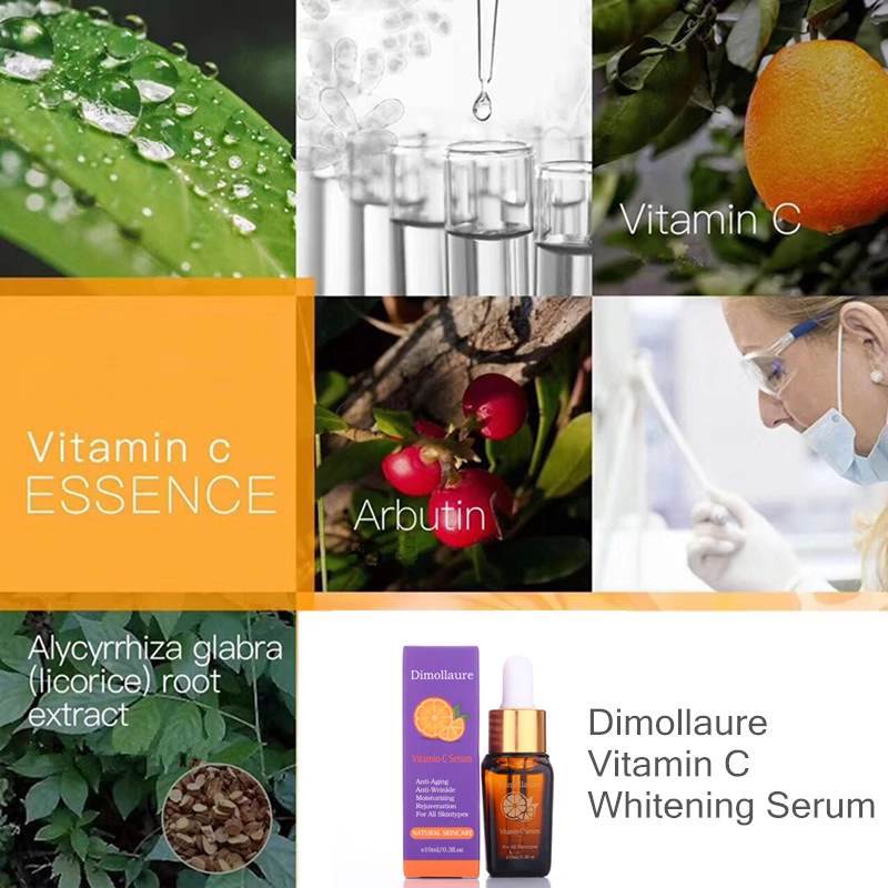 Dimollaure Skin Care Hyaluronic Acid serum Anti Wrinkle Face Aging Collagen Whitening Moisturizing Acne Essence | Красота и здоровье