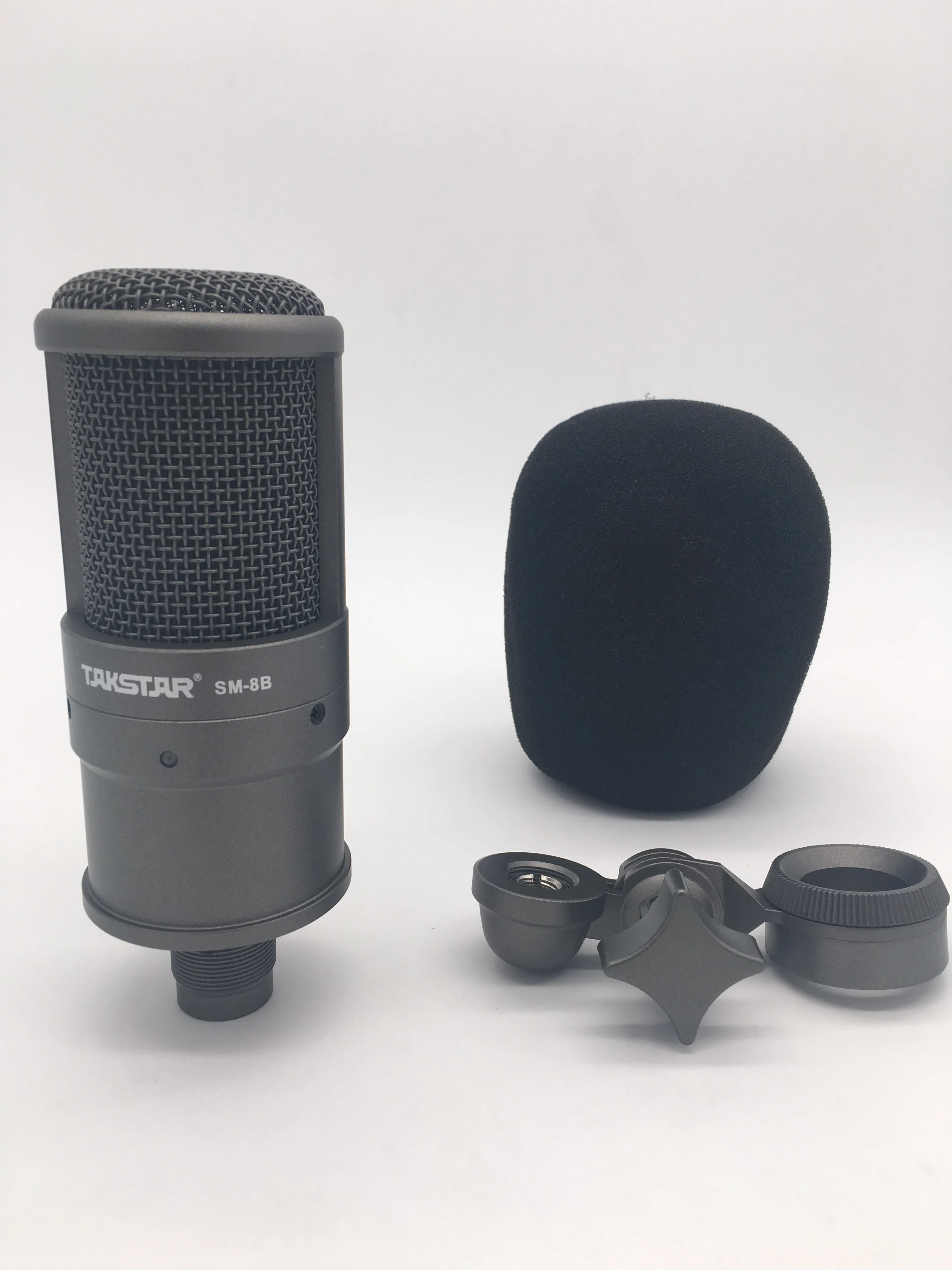Горячая Распродажа TAKSTAR SM 8B конденсаторный микрофон для трансляции и записи ПК