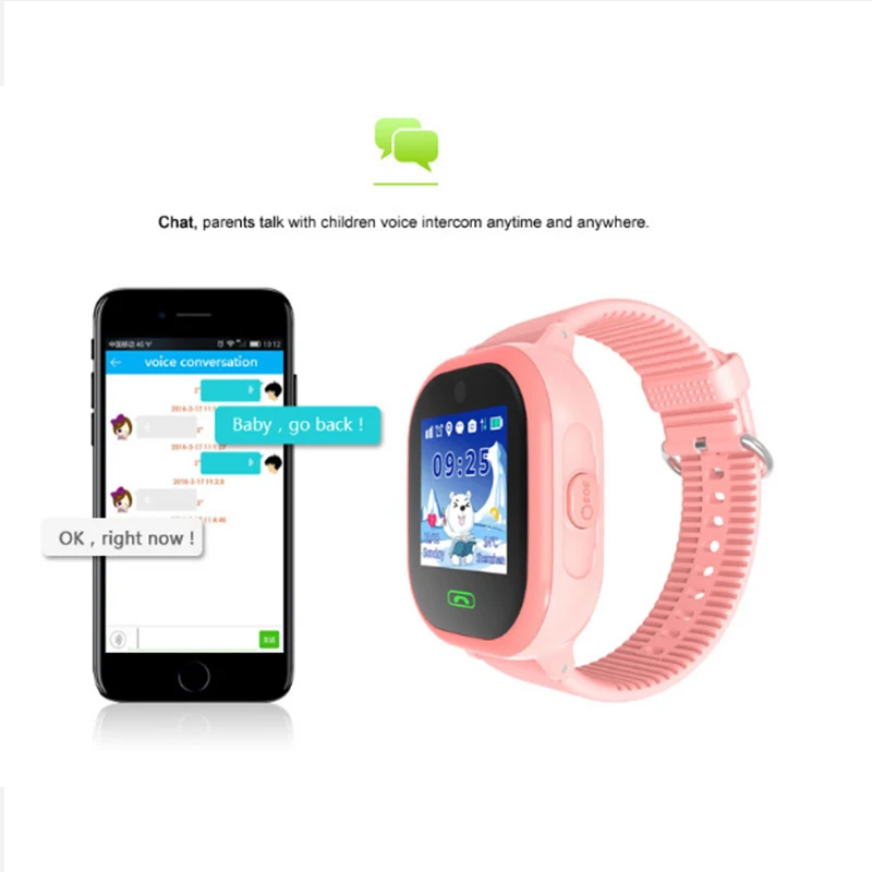Смарт-часы Водонепроницаемый DS05 gps Baby Smart часы телефон с Камера Часы для apple android pk