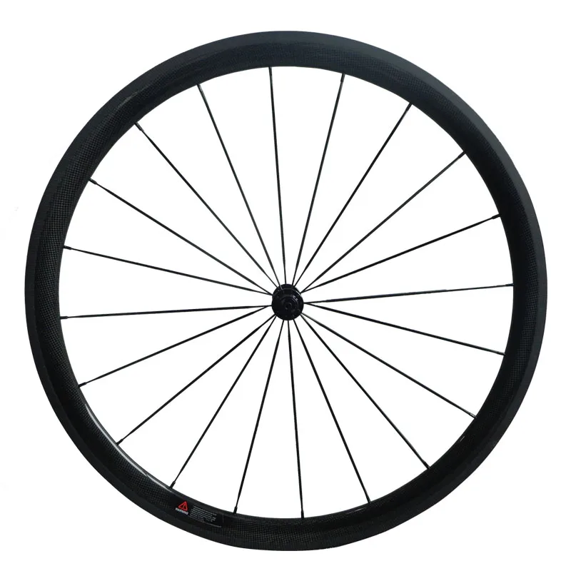 38 мм полностью Углеродные дорожные колеса Bycycle Roue Carbone Ruote In Carbonio Bici da Corsa переднее