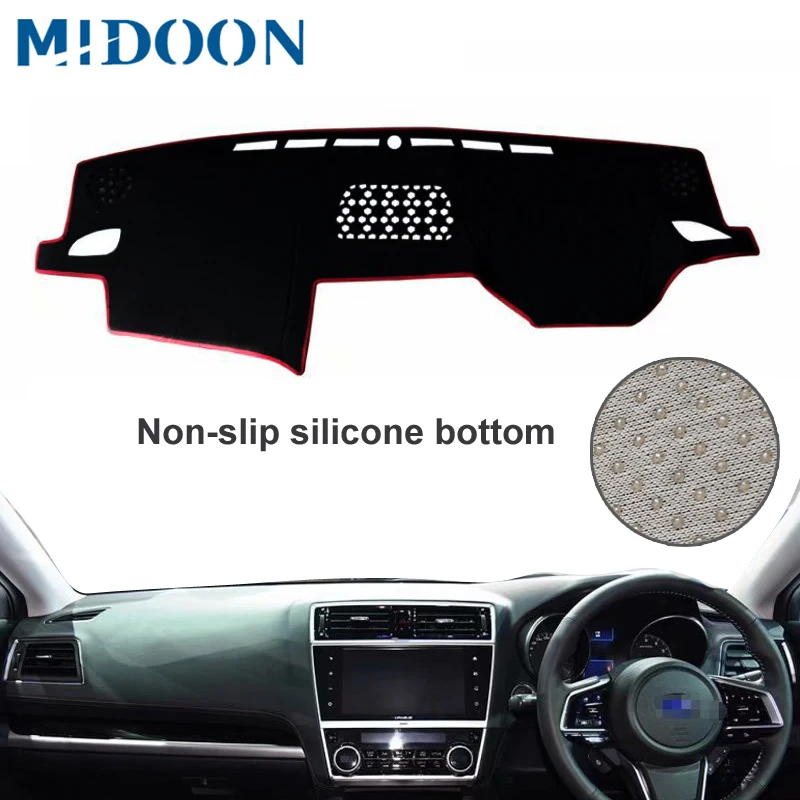 Коврик для приборной панели MIDOON солнцезащитный козырек чехол subaru outback legacy 2015 2016