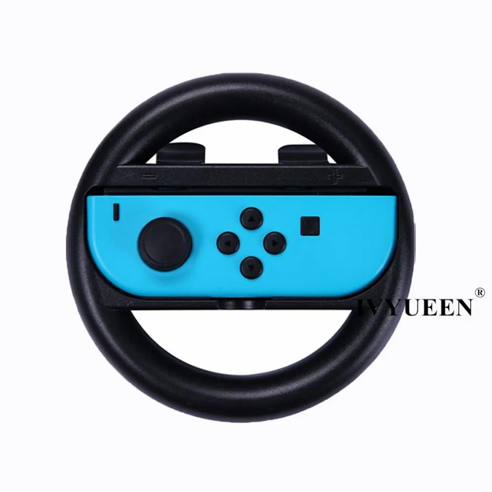 IVYUEEN для переключателя rend NS Joy-Con консоль JoyCon держатель износостойкий удобный игровой контроллер ручка ручки набор - Цвет: Black Wheel