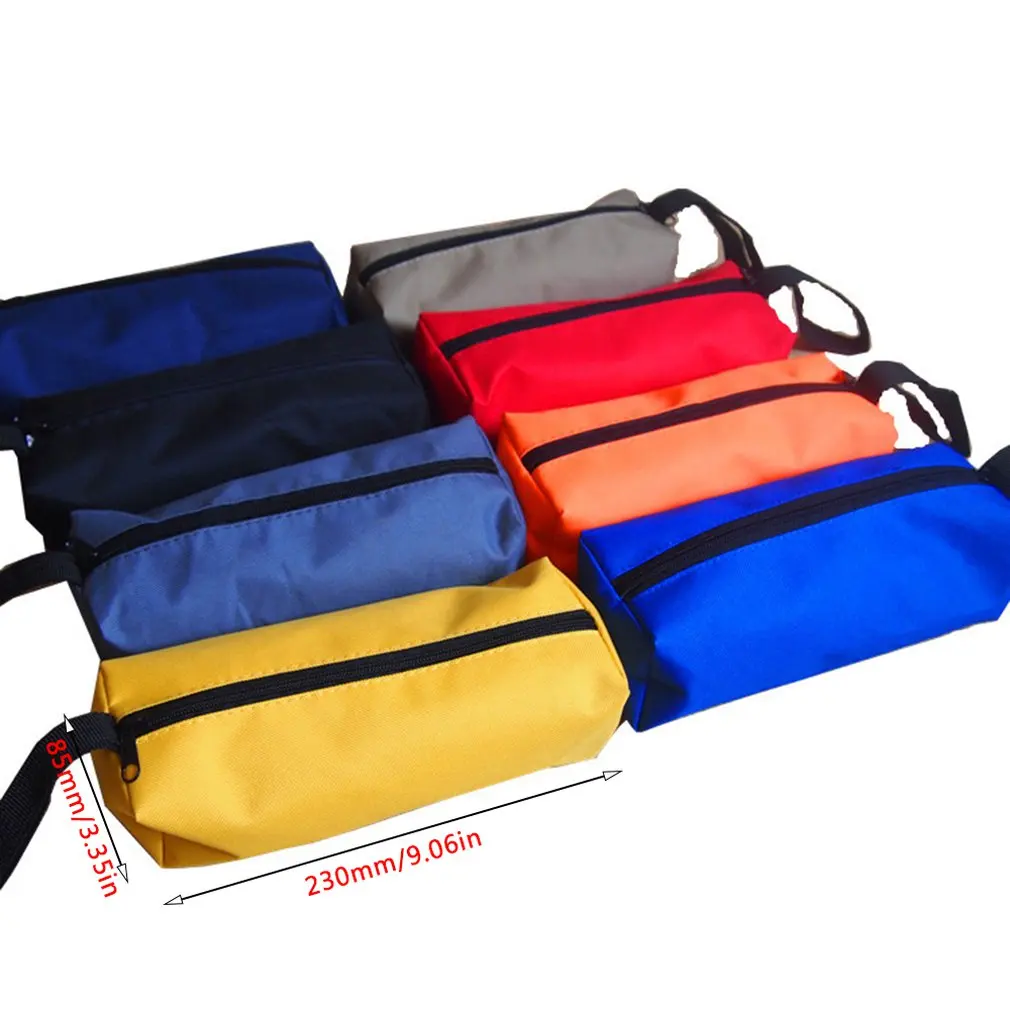 

Kit Small Canvas Thicken Parts Package Multi-function Repair Kit Electrician Bag Tool Storage Bag Durable