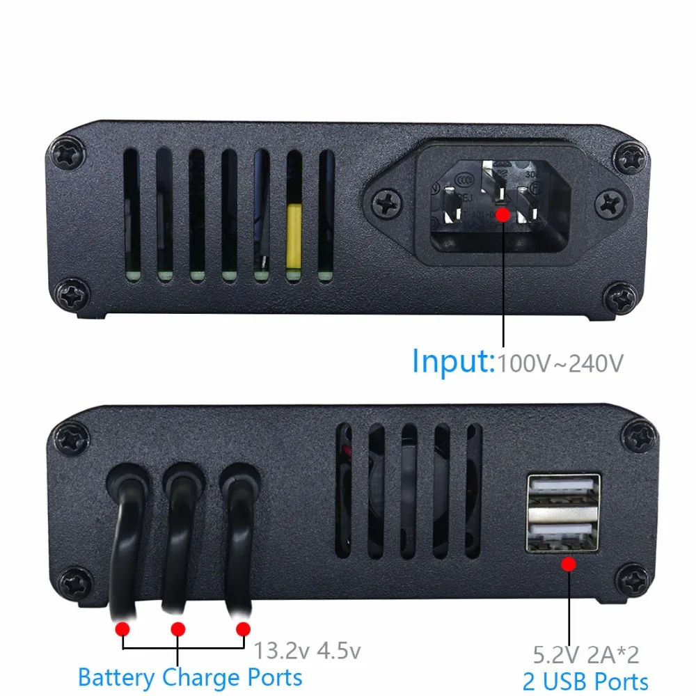 5 в 1 Mavic Air Charger 3 Way зарядка аккумулятора 2 USB порта пульт дистанционного управления